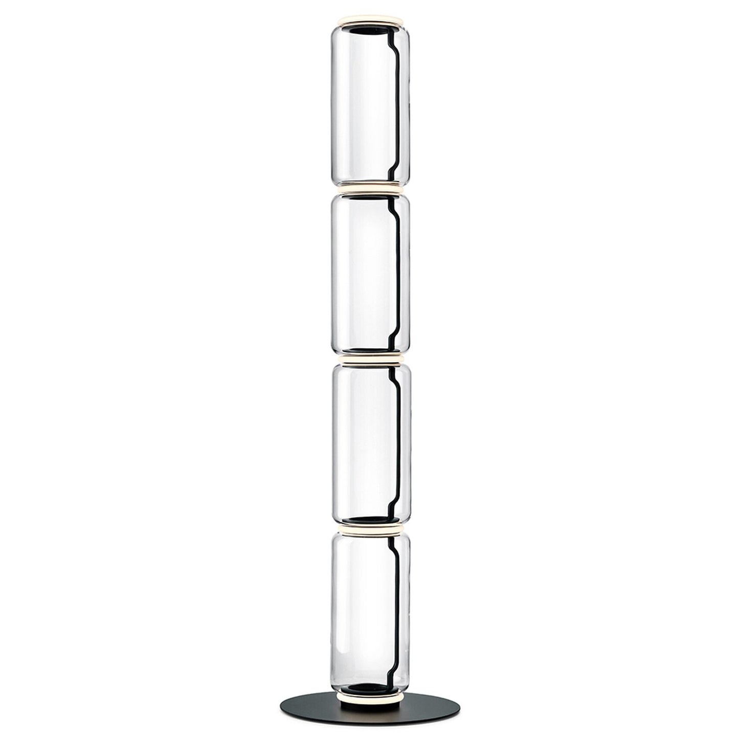 FLOS | NOCTAMBLUE HIGH CYLENDER  WIDE BASE FLOOR LAMP LIGHT | $12,256.00 - $12,475.00