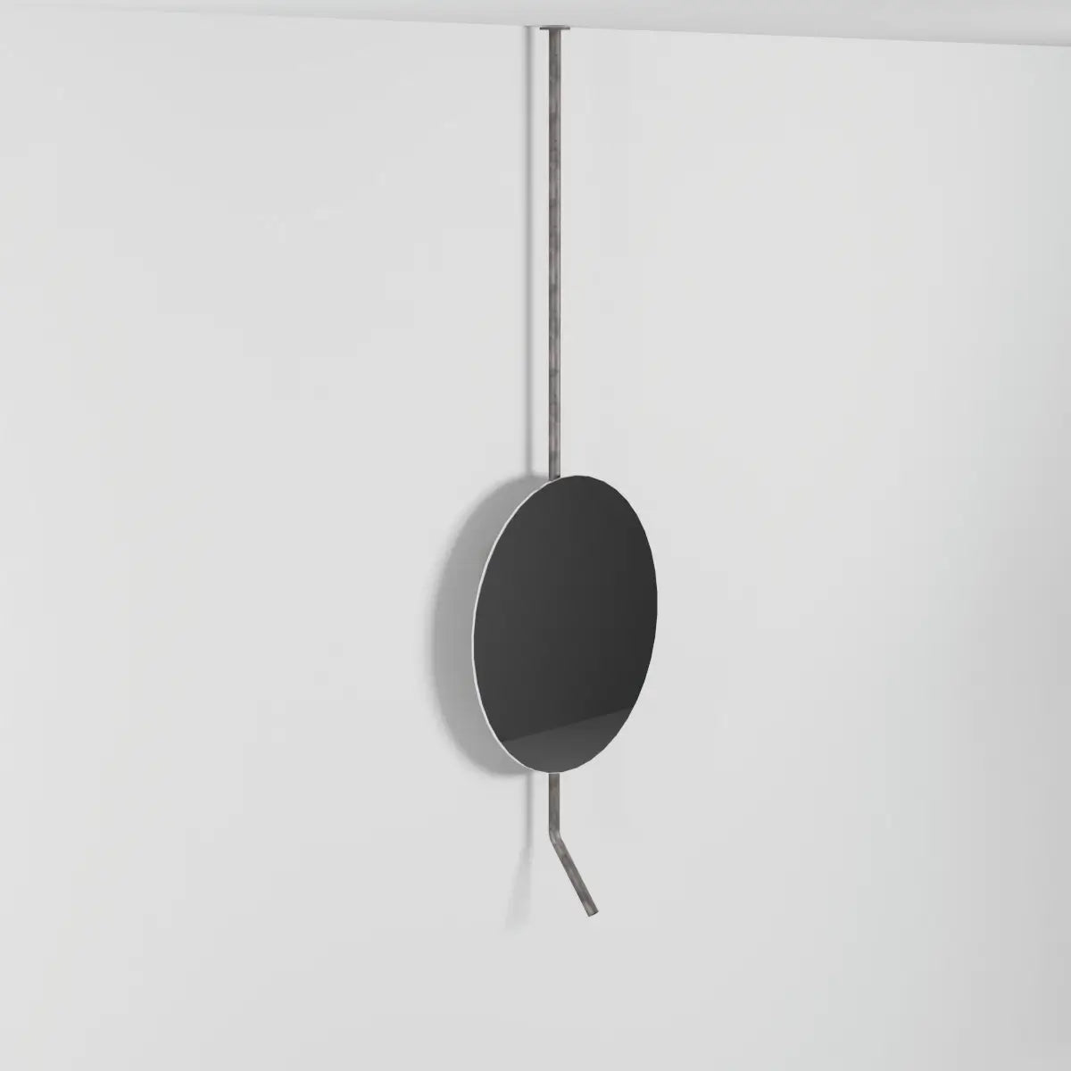 Bongio Bowling Ceiling Spout with Round Mirror