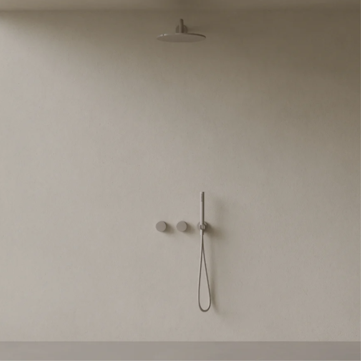 ELEMENTO BATH | THERMOSTATIC CURVED ARM RAINFALL SHOWER SYSTEM | $1,912.50 - $2,512.50