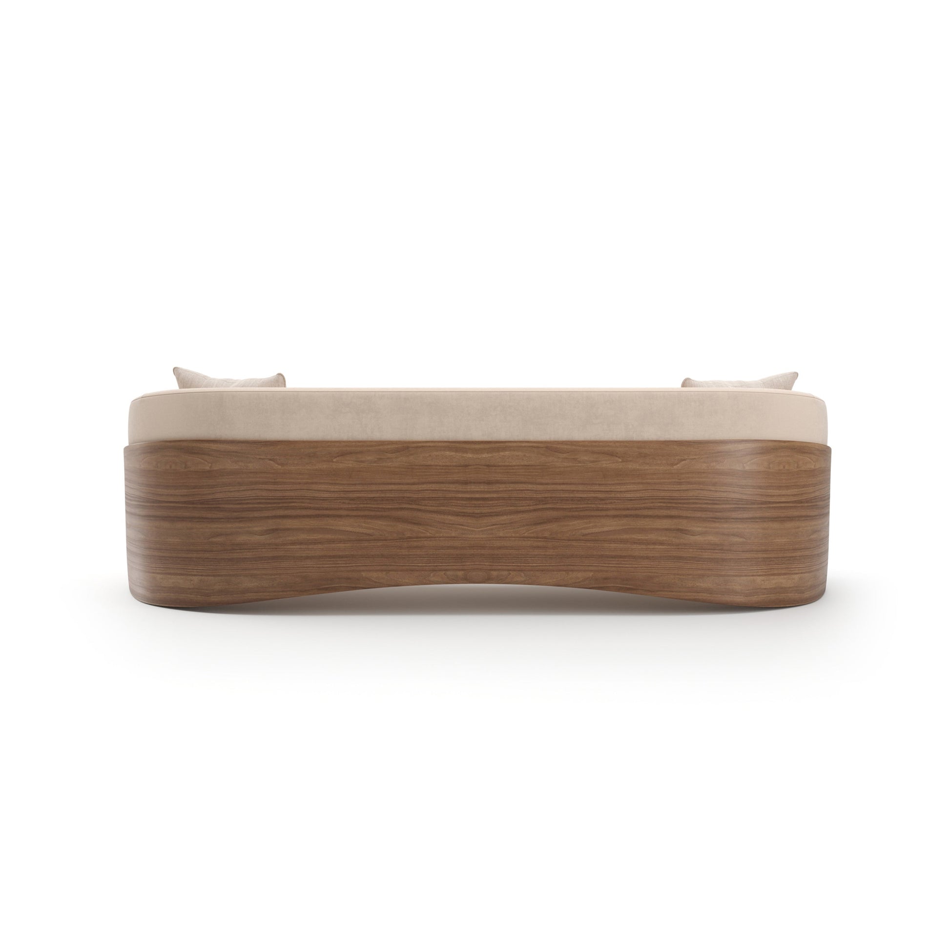 Fleur Wood Back Sofa