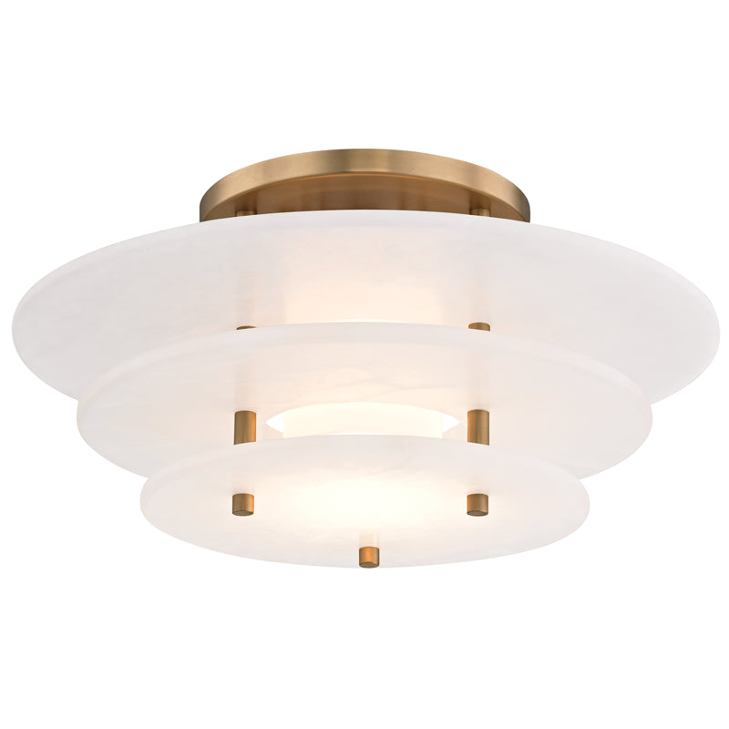 HUDSON VALLEY LIGHTING | GATSBY FLUSH MOUNT | $1,305.00