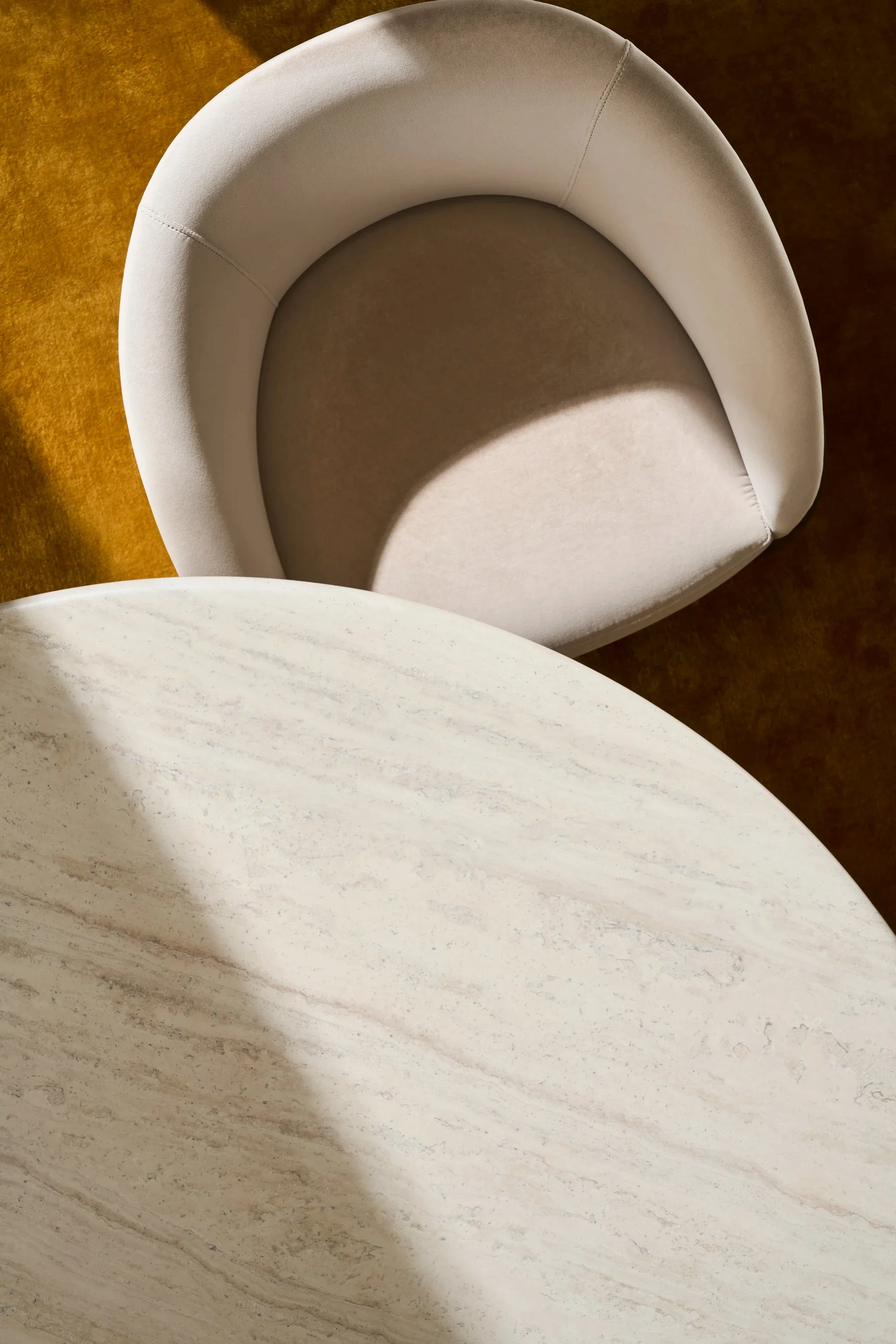 Fleur Wood Back Dining Chair