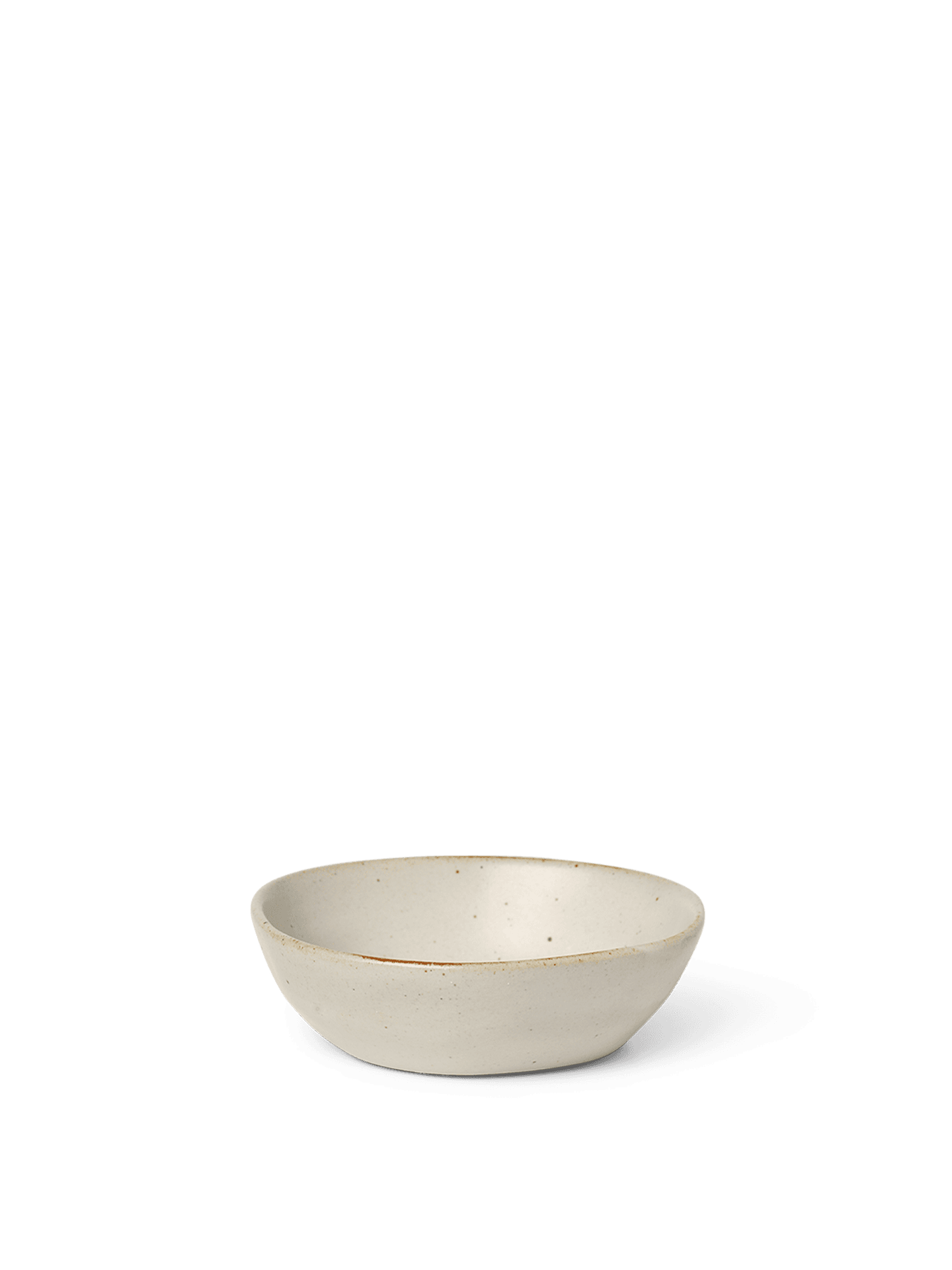 Ferm Living Flow Bowl Small Off-White Speckle