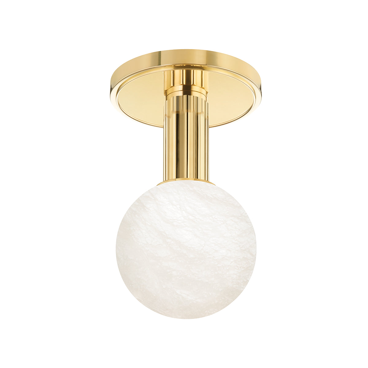 HUDSON VALLEY LIGHTING | MURRAY HILL FLUSHMOUNT - AGED BRASS | $490.00
