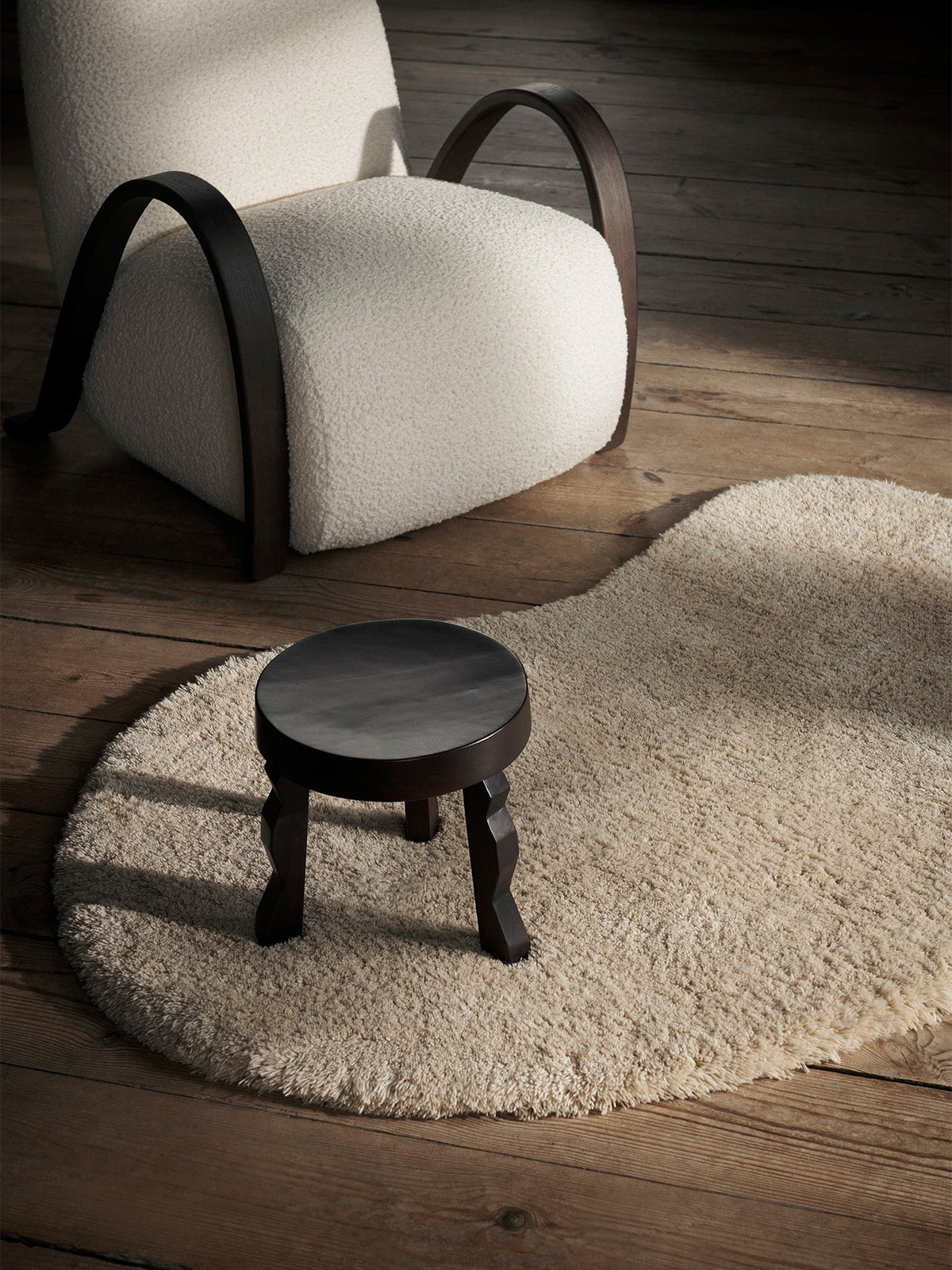 Ferm Living Faye Stool additional view