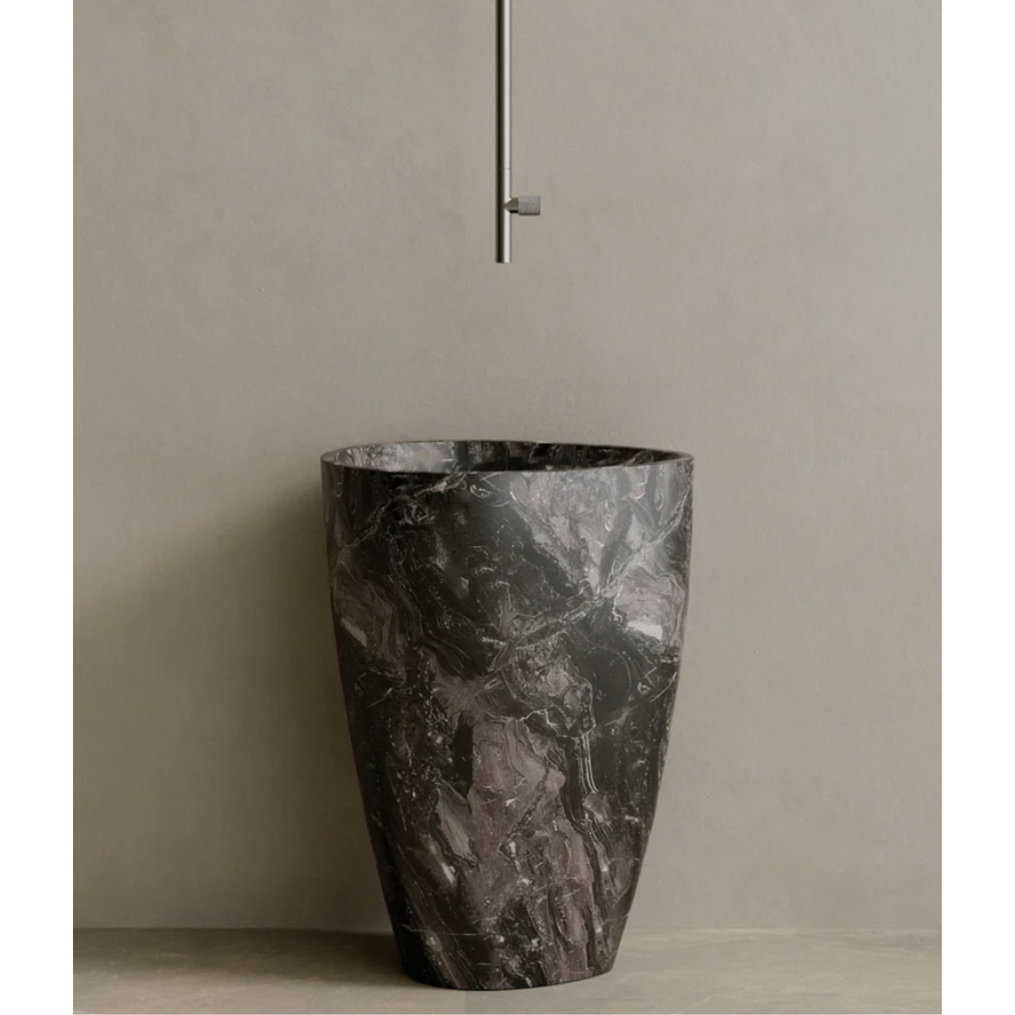ELEMENTO BATH | FLUVIO STONE PEDESTAL SINK | $6,394.30 - $11,990.00