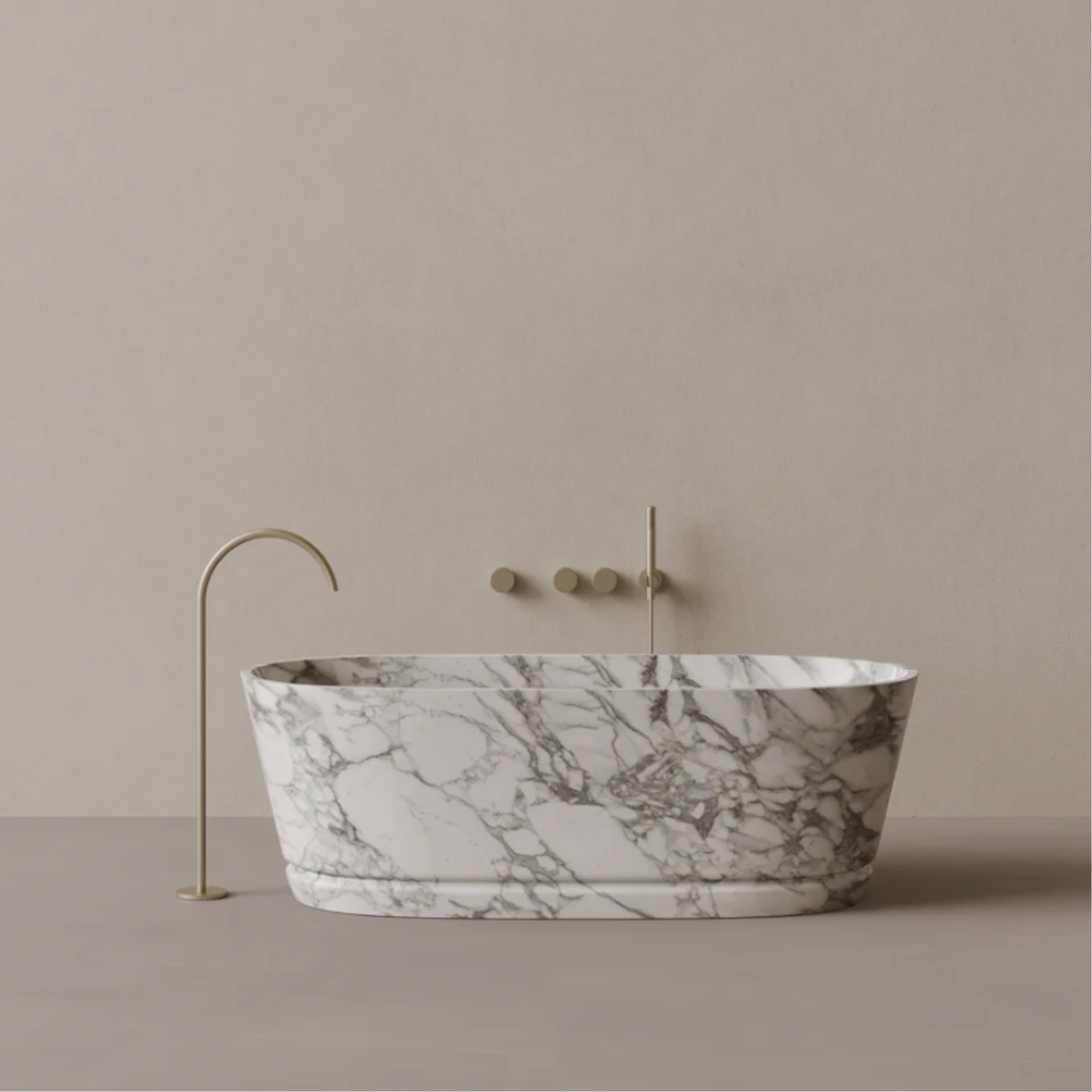 ELEMENTO BATH | 67" x 30" OVAL STONE BATHTUB | $10,326.00 - $37,764.00