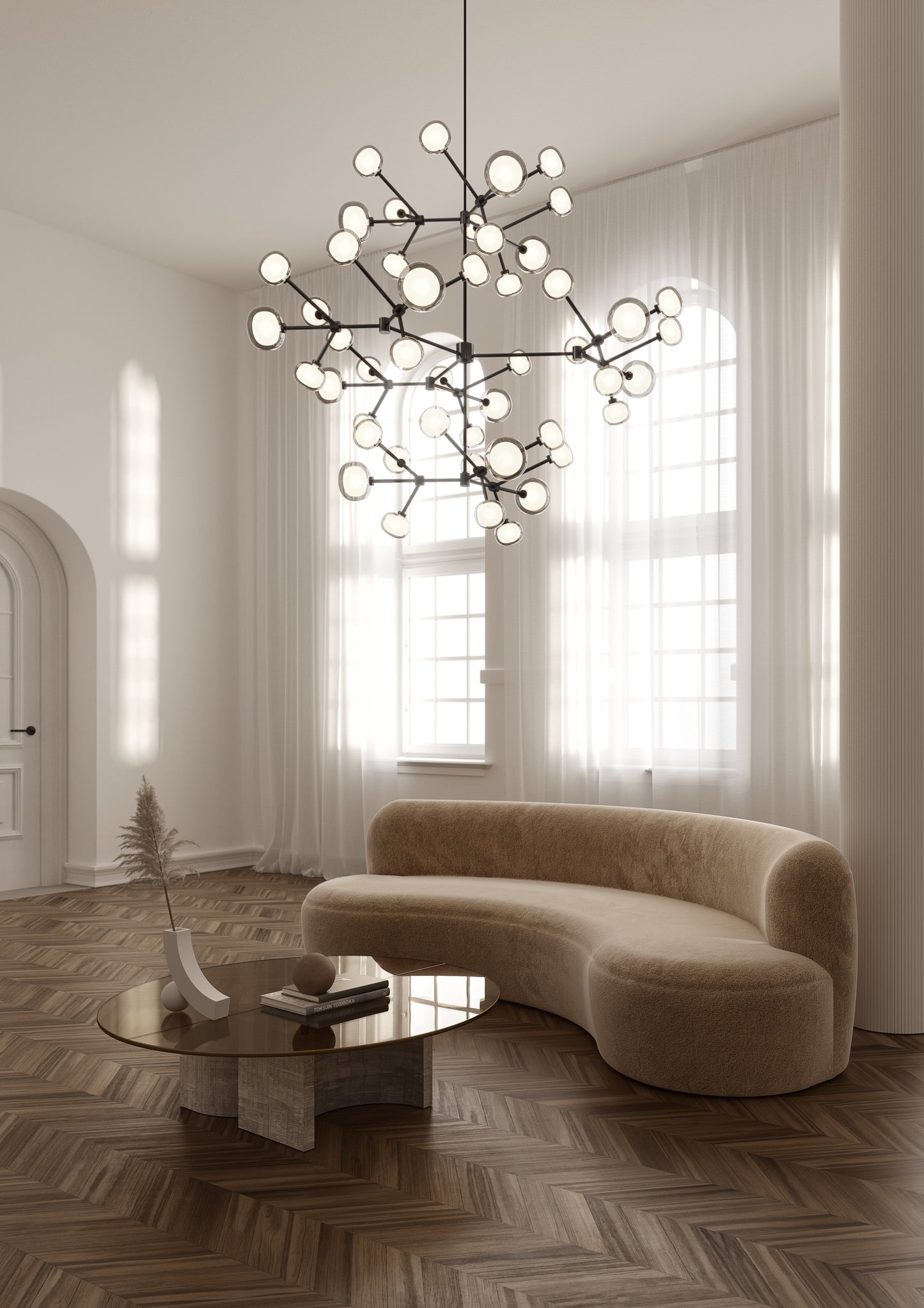 NABILA CHANDELIER 552.48 BY TOOY from $13,820.00