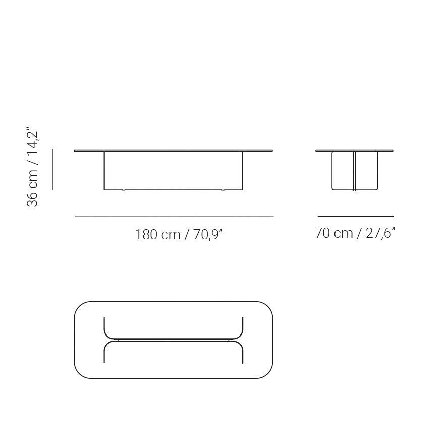 Kentia-L coffee table | $5,054.40