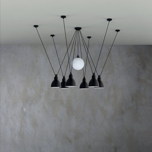 DCW Editions Acrobates De Gras N°327 - Round XL with Ø250mm glass ball