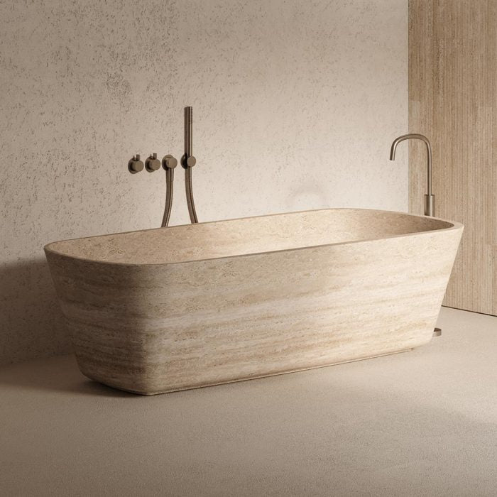 Apulia monolithic bathtub