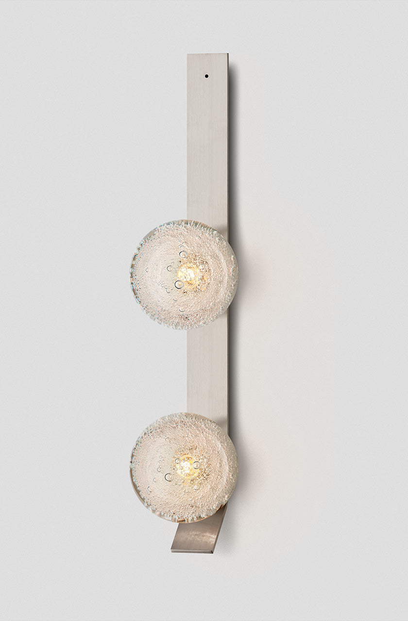 ARTICOLO I INTERIOR LIGHTING I FIZI ON KICK WALL SCONCE I DOUBLE