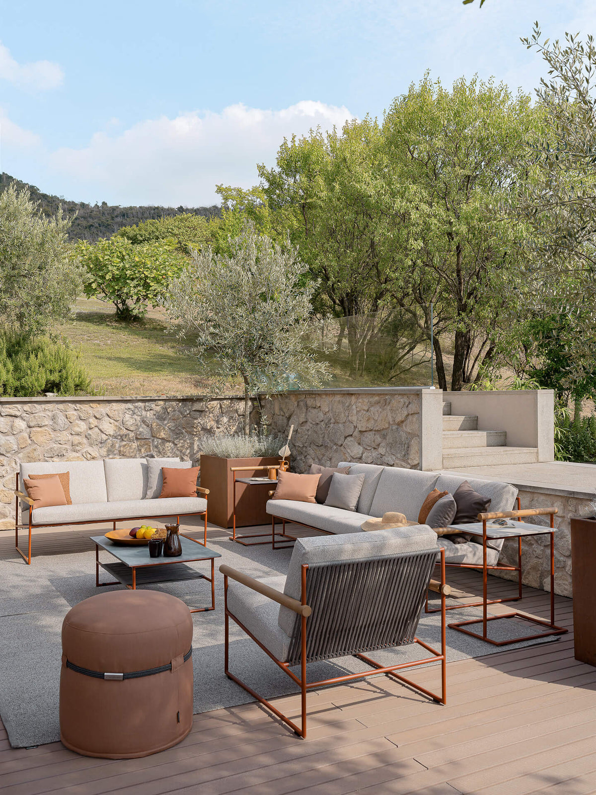 Atmosphera Pipe Sofa - lifestyle setting