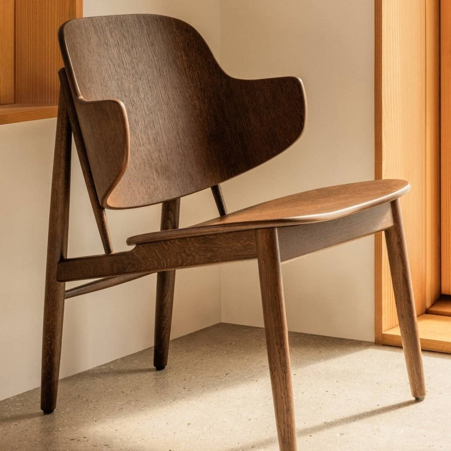THE PENGUIN WOODEN LOUNGE CHAIR I $1,165.00