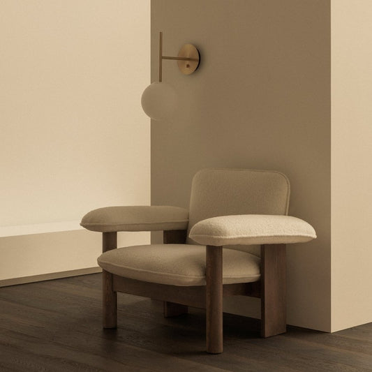 Brasilia Lounge Chair, Low Back, Sheepskin