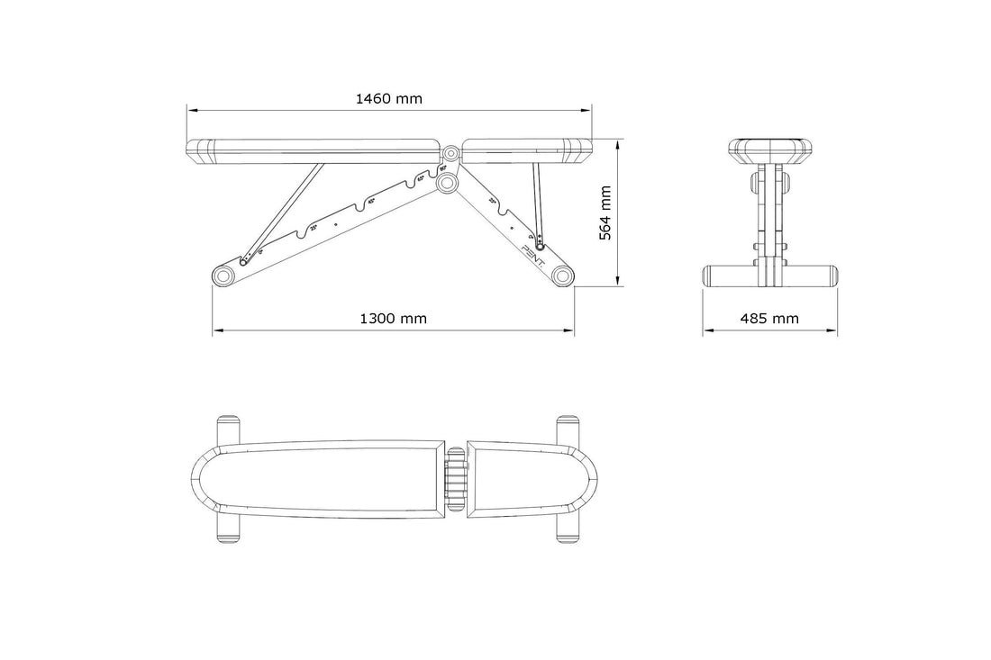 PENT | BANKA™ Advance Gym Weight Bench $7,012.00 - $9,352.00
