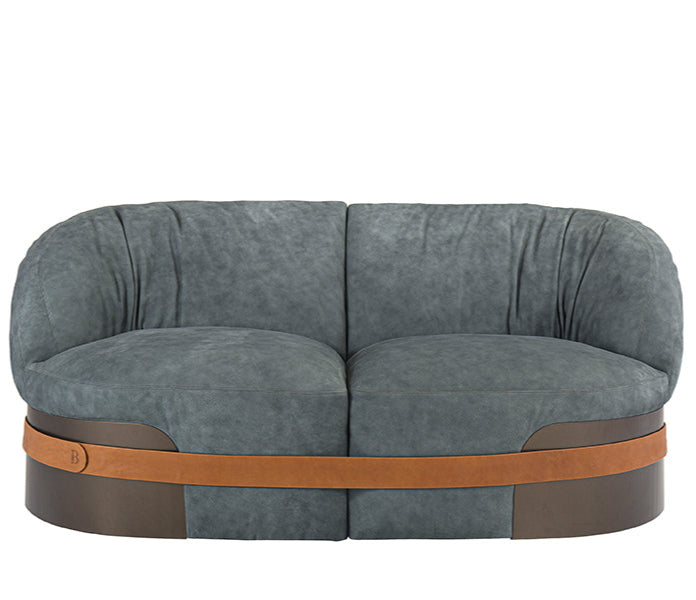 BELT LEATHER 2 SEATER SOFA | $18,750.00