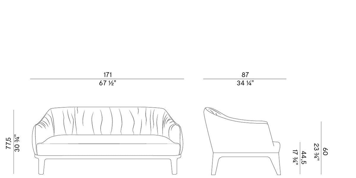 POTOCCO | Blossom Sofa