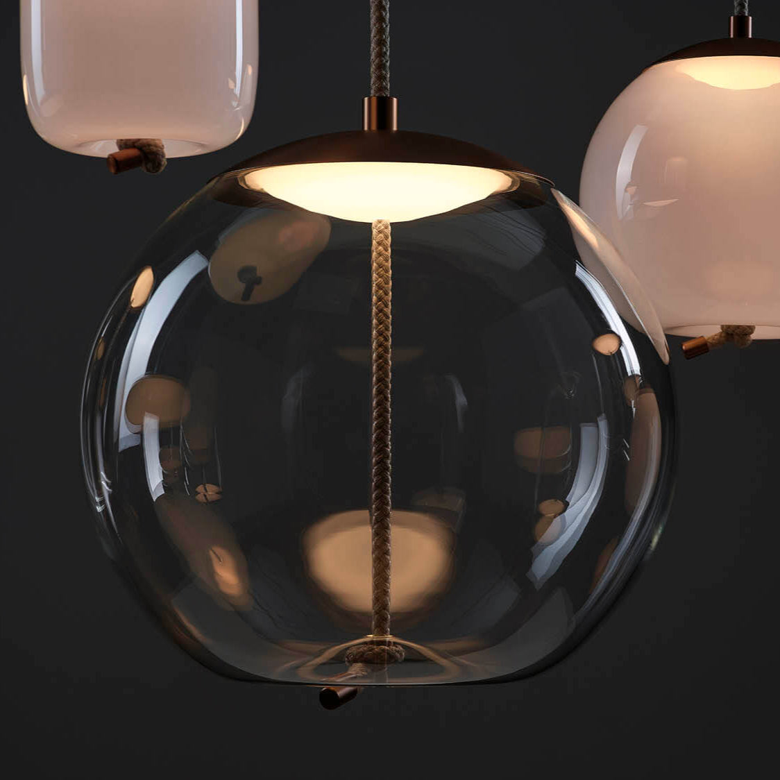 BROKIS | KNOT SFERA PENDANT | $5,313.00