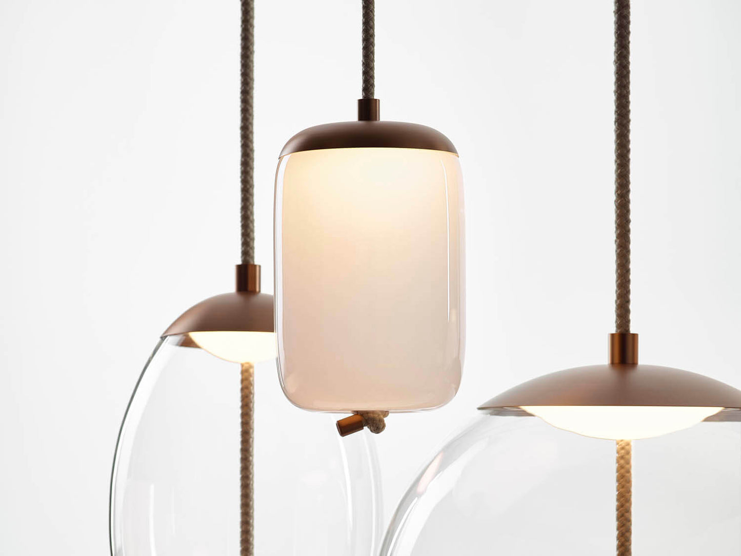 BROKIS | KNOT CILINDRO PENDANT | $4,483.00