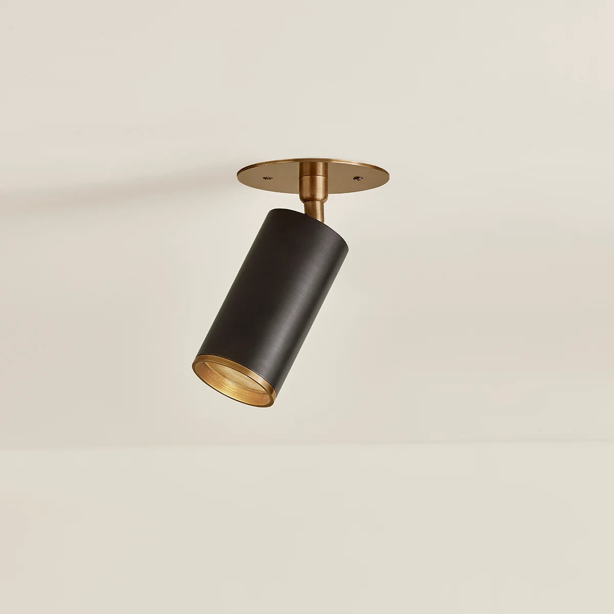 HUDSON VALLEY LIGHTING | CALEB FLUSHMOUNT - PATINA BRASS W BRONZE | $212.00