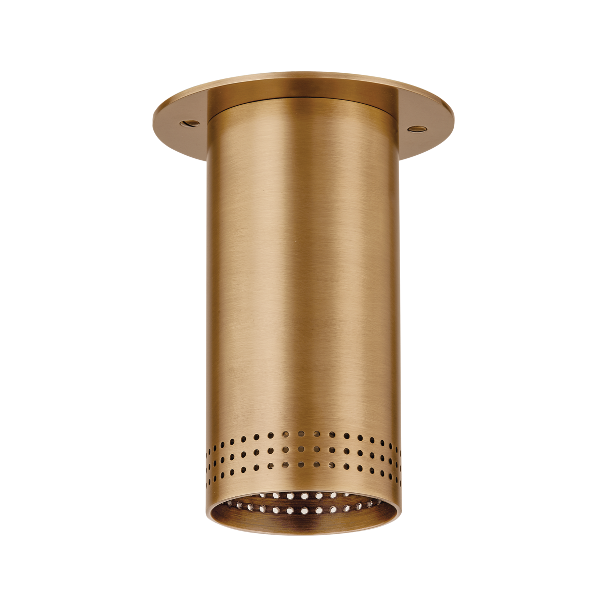 HUDSON VALLEY LIGHTING | BERG FLUSHMOUNT - PATINA BRASS | $192.00