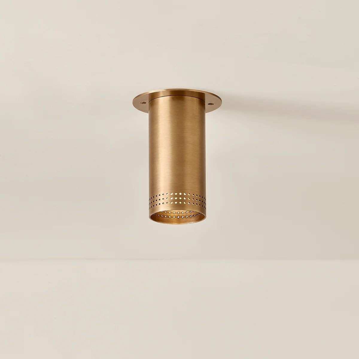 HUDSON VALLEY LIGHTING | BERG FLUSHMOUNT - PATINA BRASS | $192.00