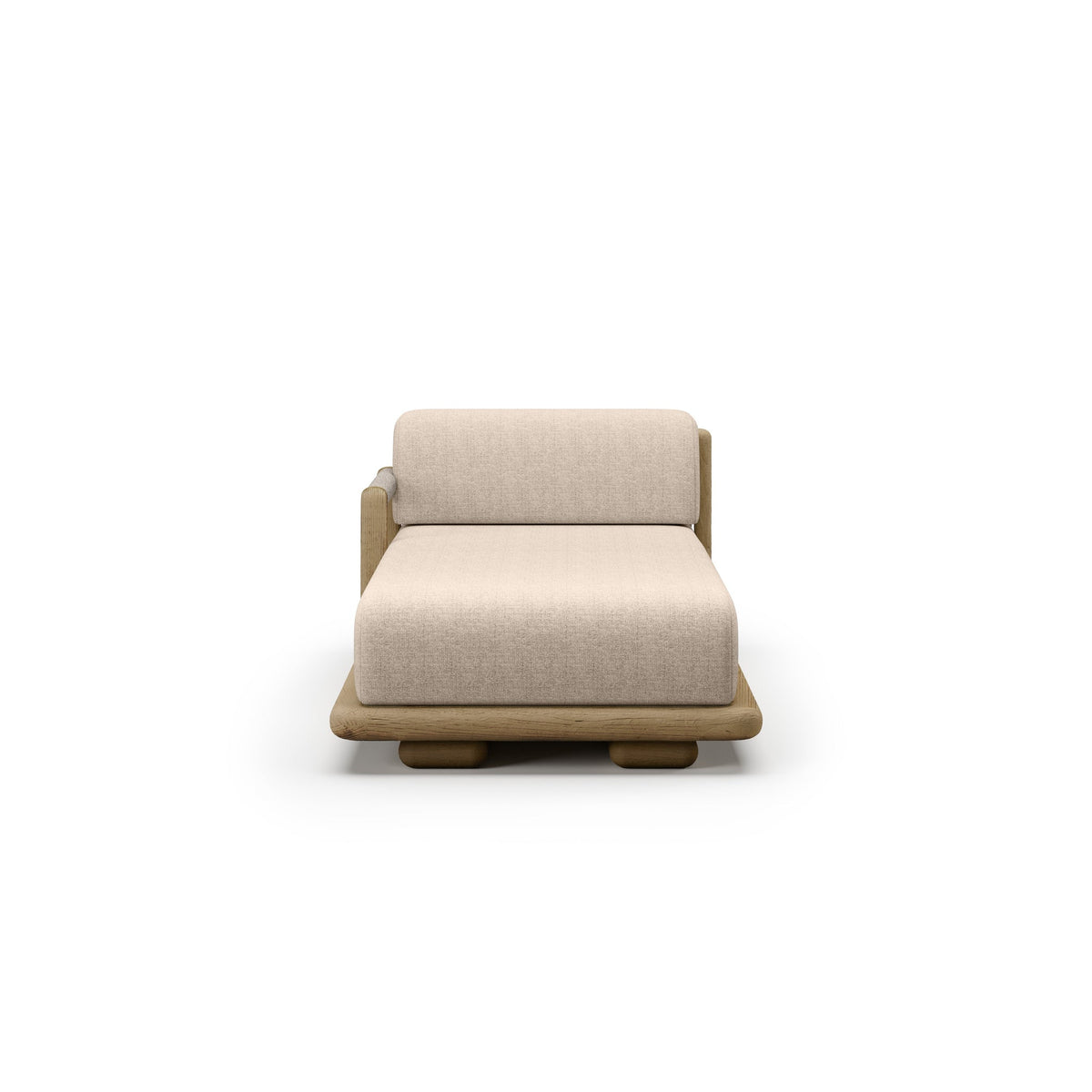 Caleo Left Sun Lounger Module