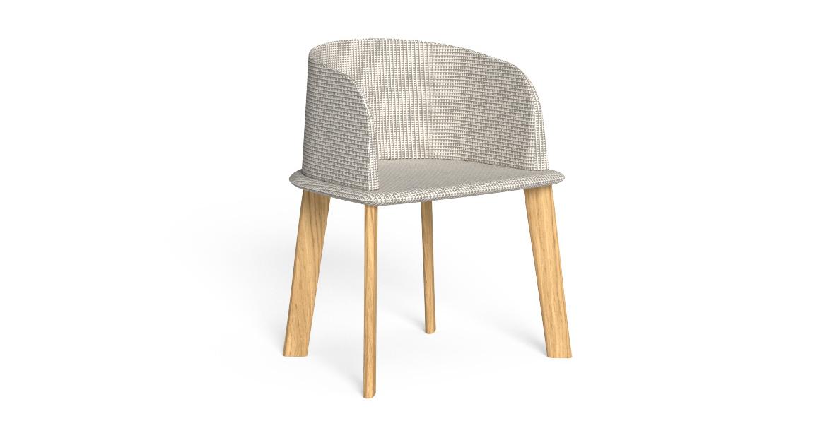 TALENTI CLEOSOFT//WOOD DINING CHAIR
