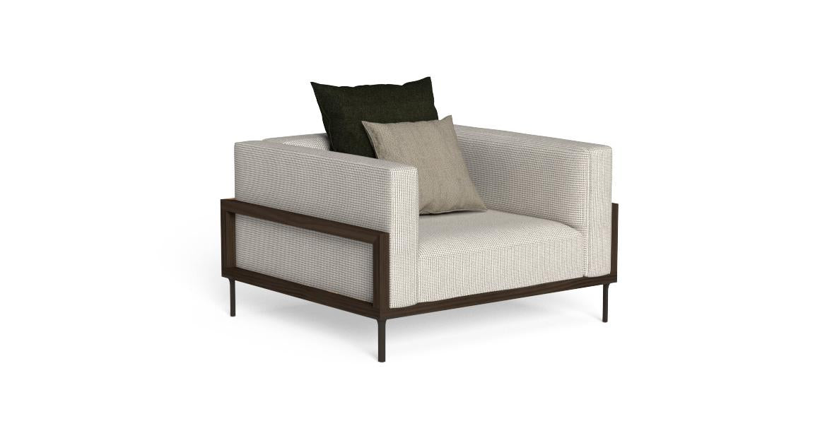 TALENTI | CLEOSOFT//WOOD  LOUNGE ARMCHAIR- $9,440.51