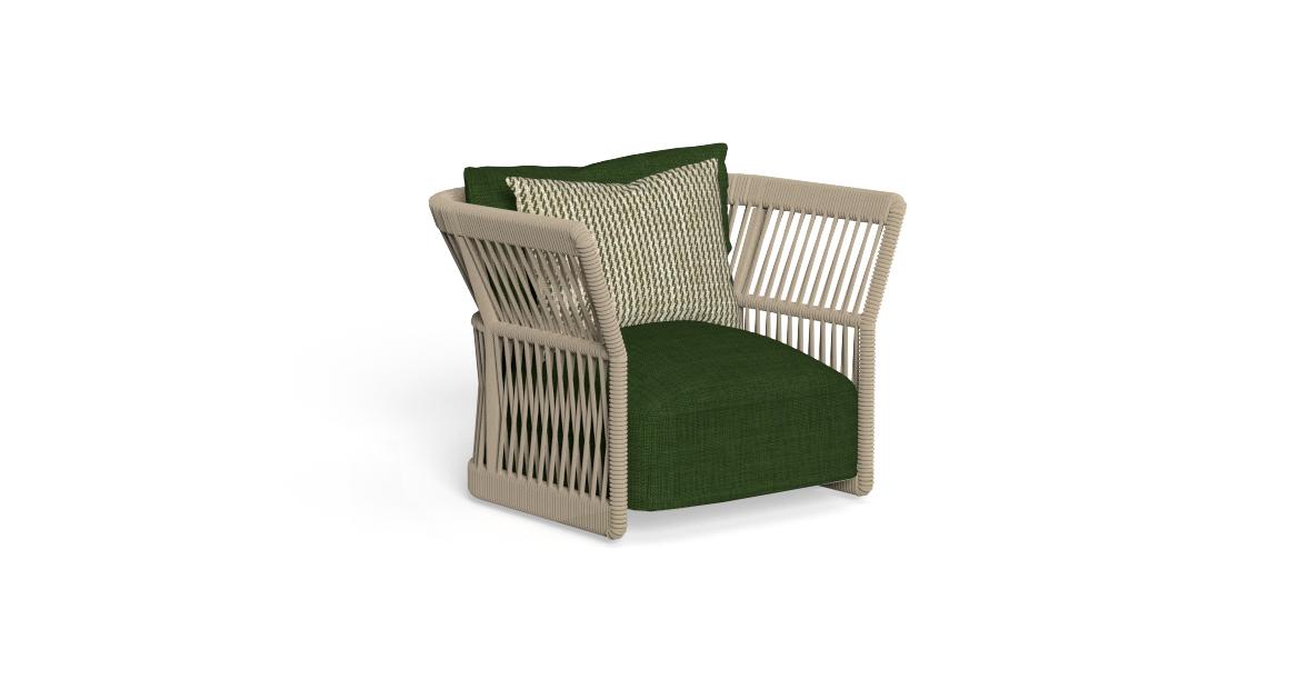 TALENTI | CLIFF BRAIDING  LOUNGE ARMCHAIR - $9,426.32