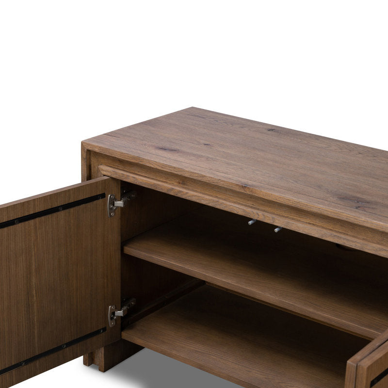 Four Hands Chalmers Media Console detail