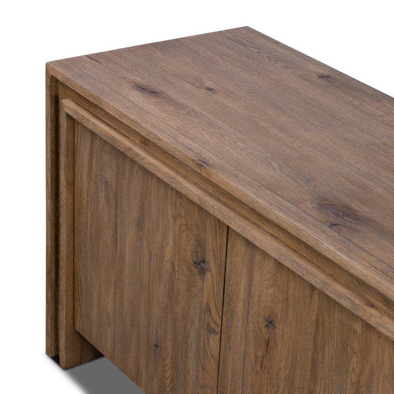 Four Hands Chalmers Media Console detail