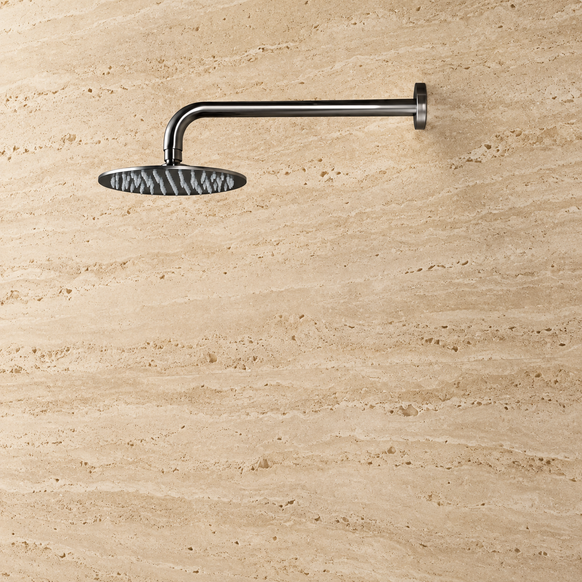 PIETRA CASA | Shower Set with Round Rain Head &  Wall-Mounted Arm | $489.00 - $1,789.00