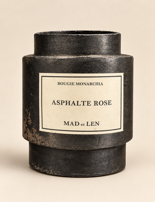 MAD ET LEN CANDLE | ASPHALTE ROSE $175