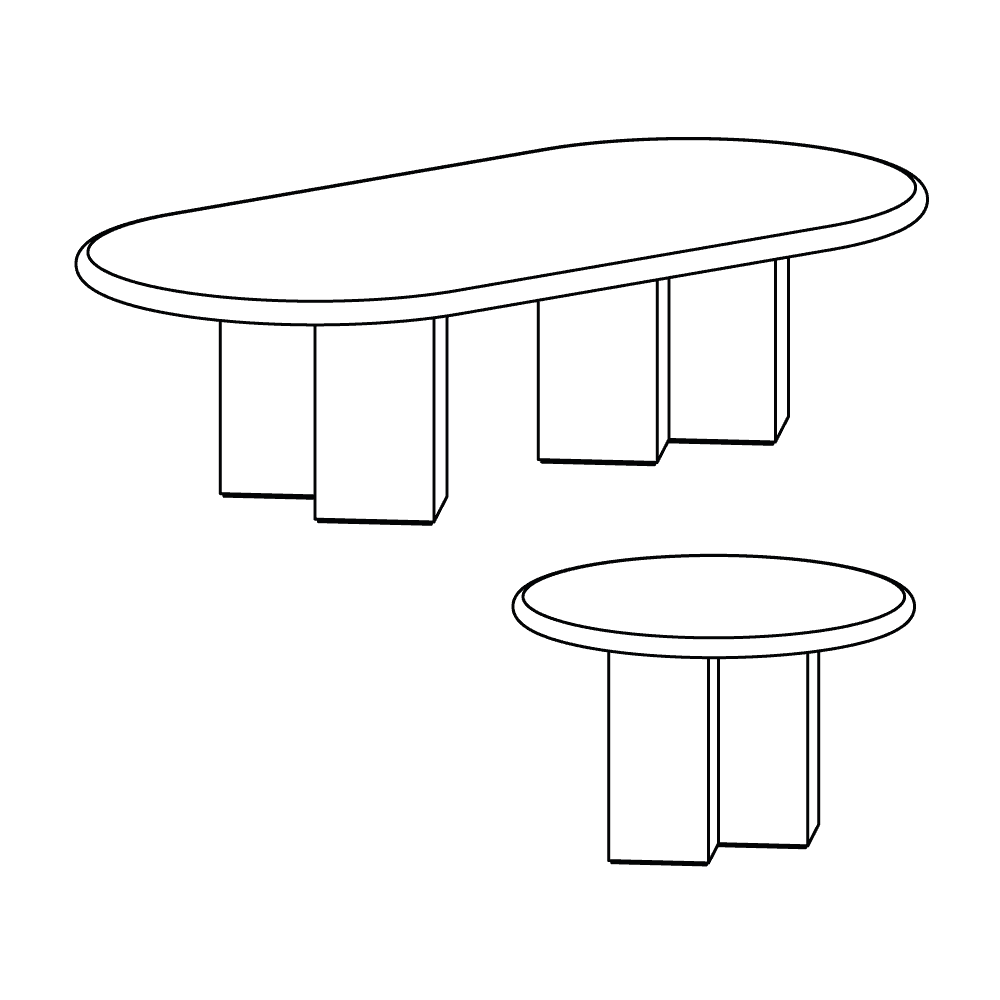 CITY Coffee Table full view