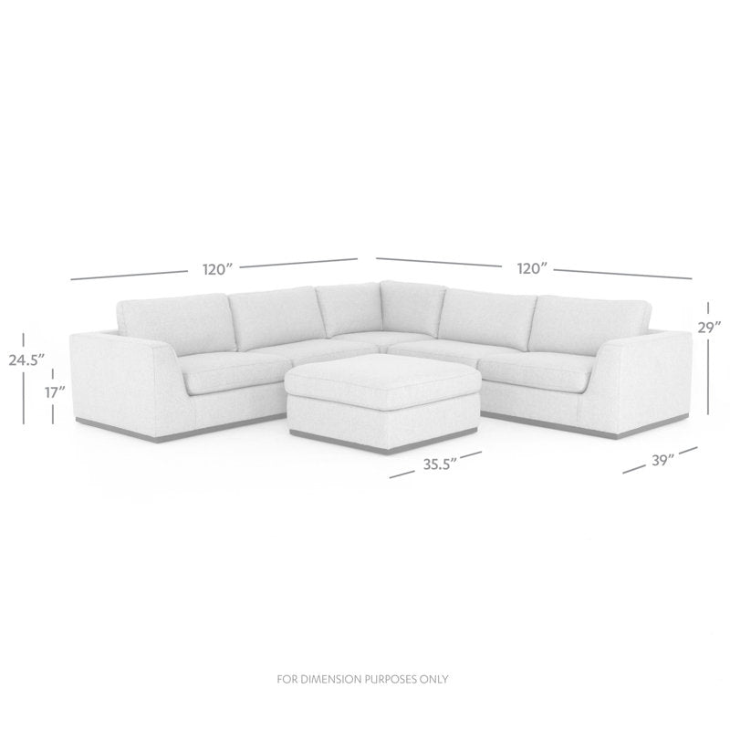 Four Hands Colt Symmetrical Sectional