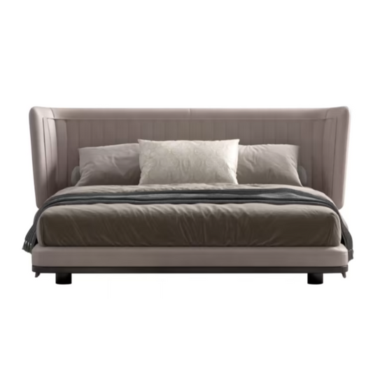 CPRN HOMOOM I MARAIS LEATHER KING BED I $20,090.00