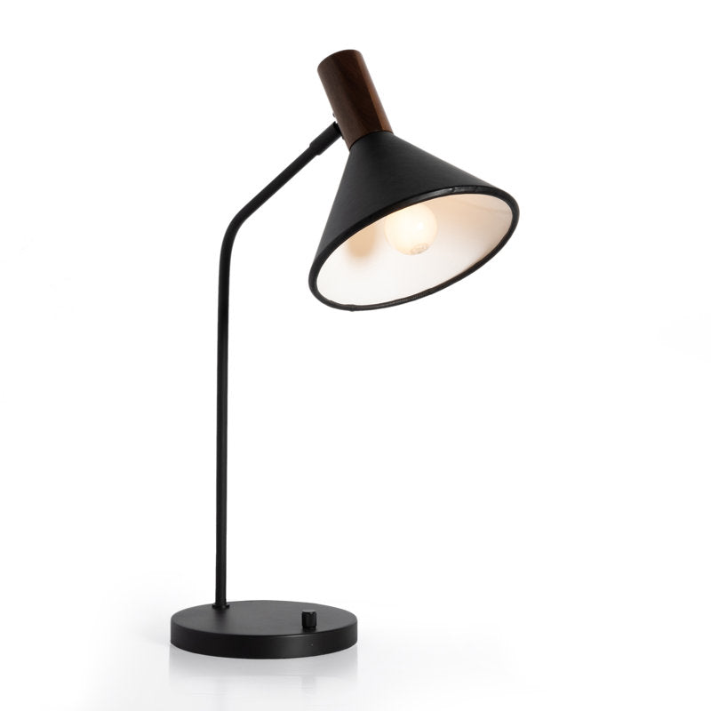 Cullen Desk Lamp in Natural Walnut by Four Hands