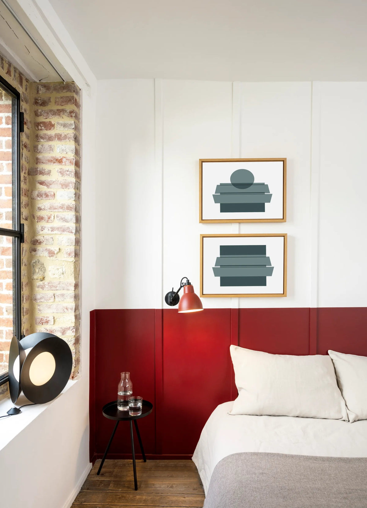 Lampe Gras N°104 wall lamp detail