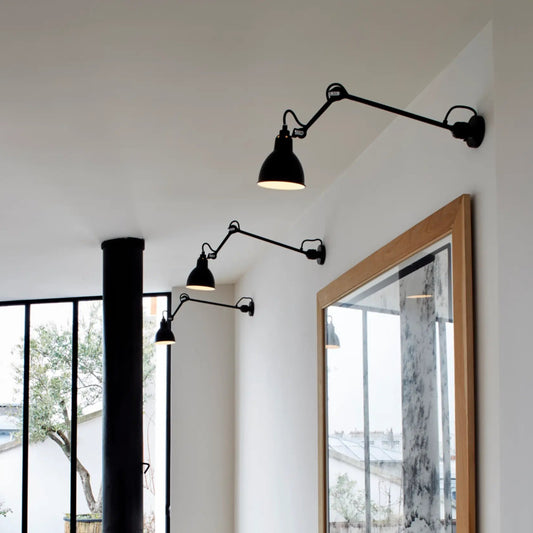 DCW Editions Lampe Gras N°304 L40 long arm wall sconce
