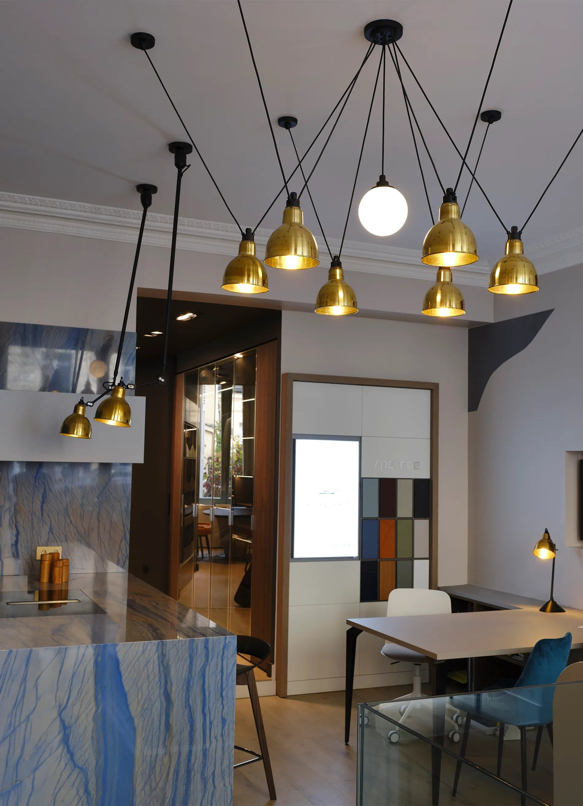 DCW Editions Acrobates De Gras N°327 pendant lamp