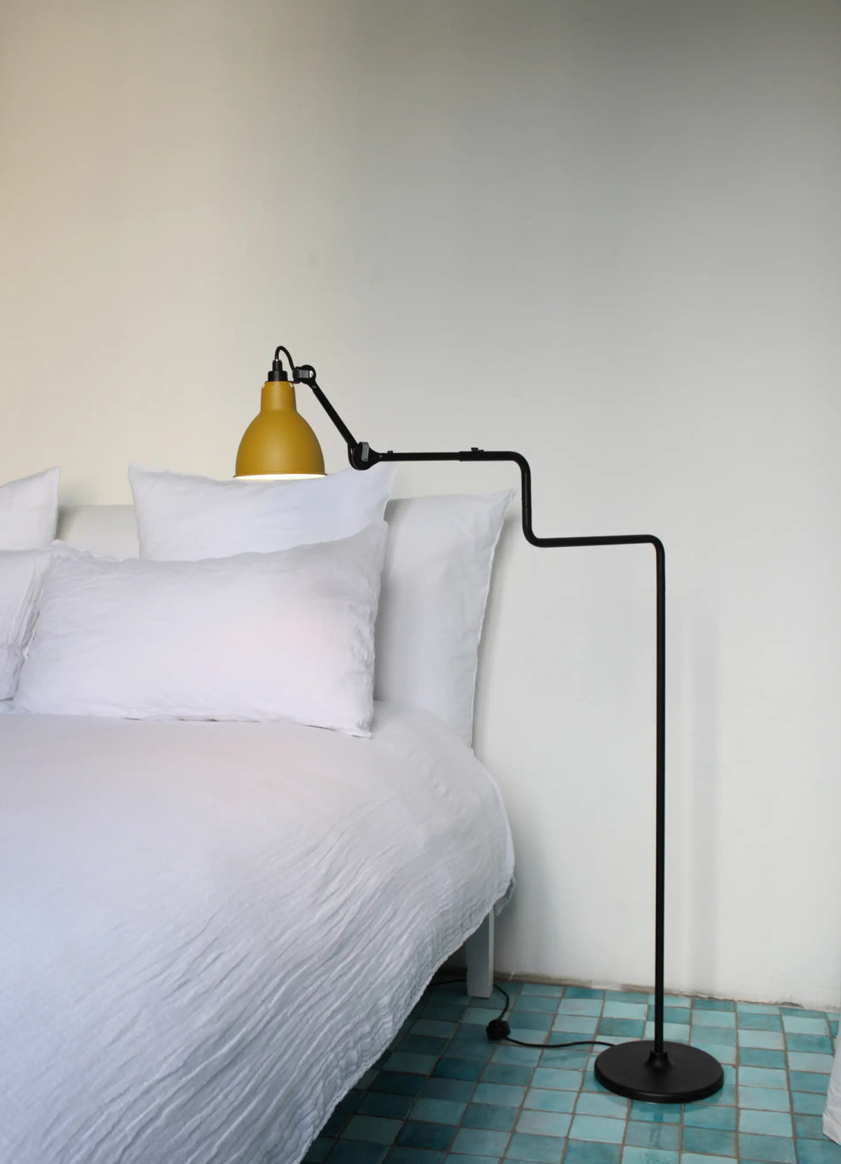 Lampe Gras N°411 floor lamp in setting