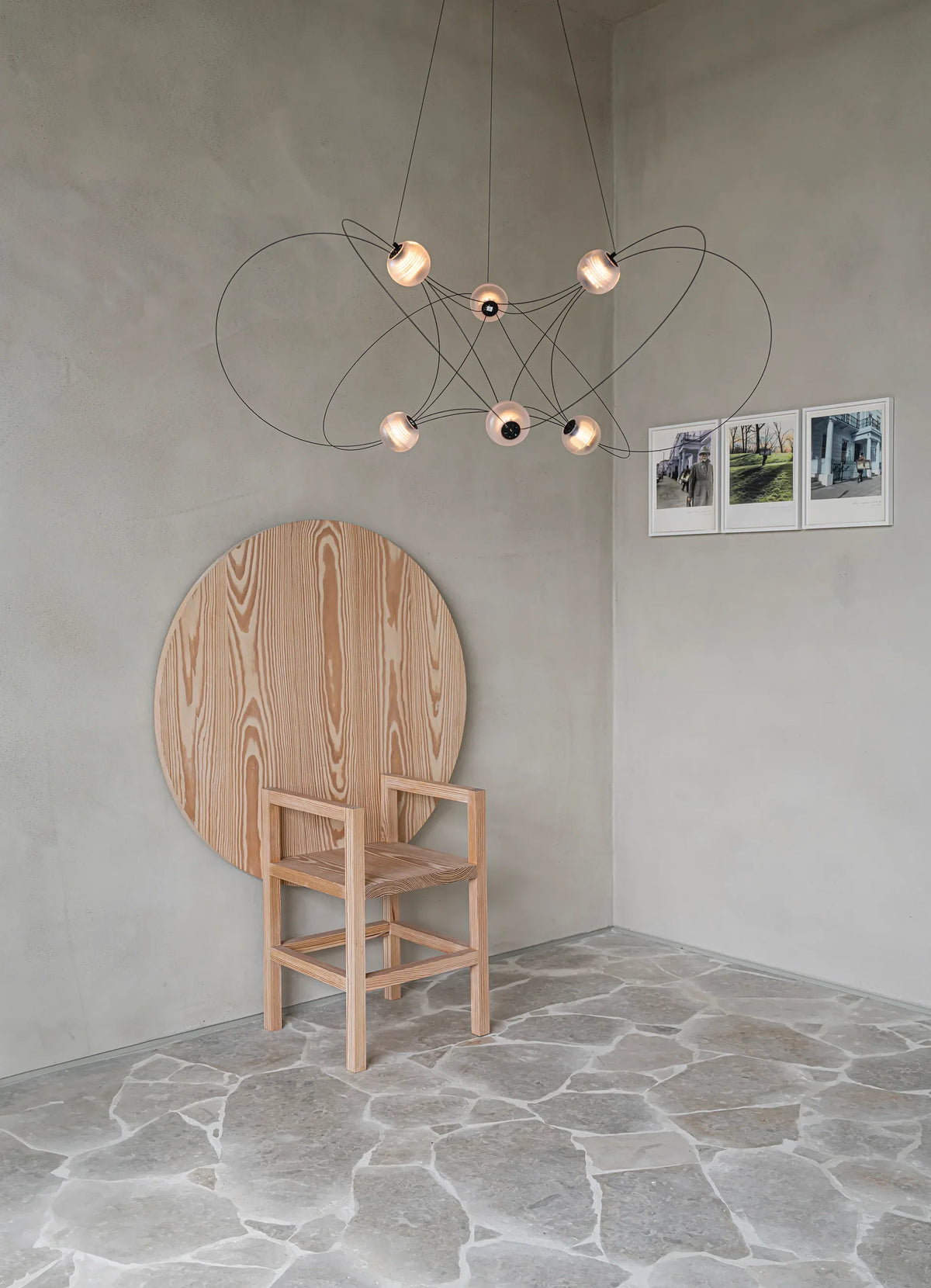 Munari 6 pendant lamp detail