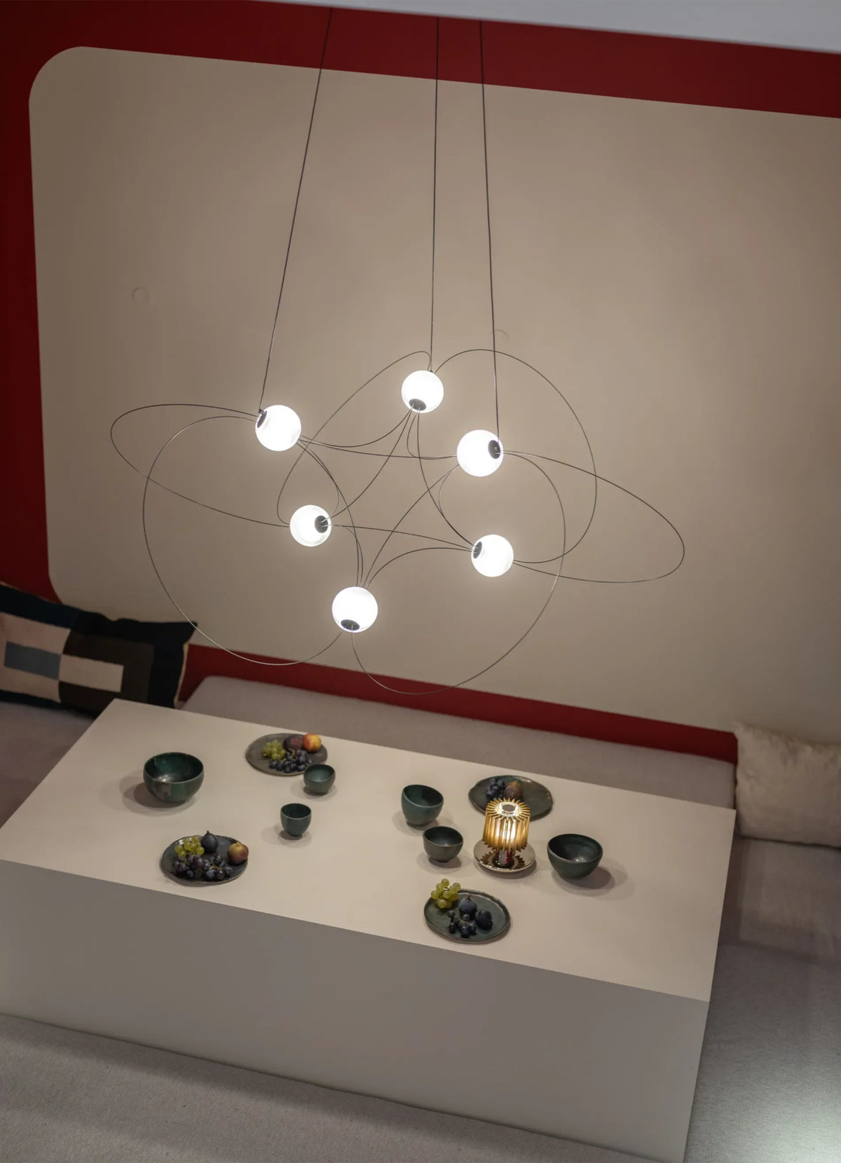 Munari 6 pendant lamp detail