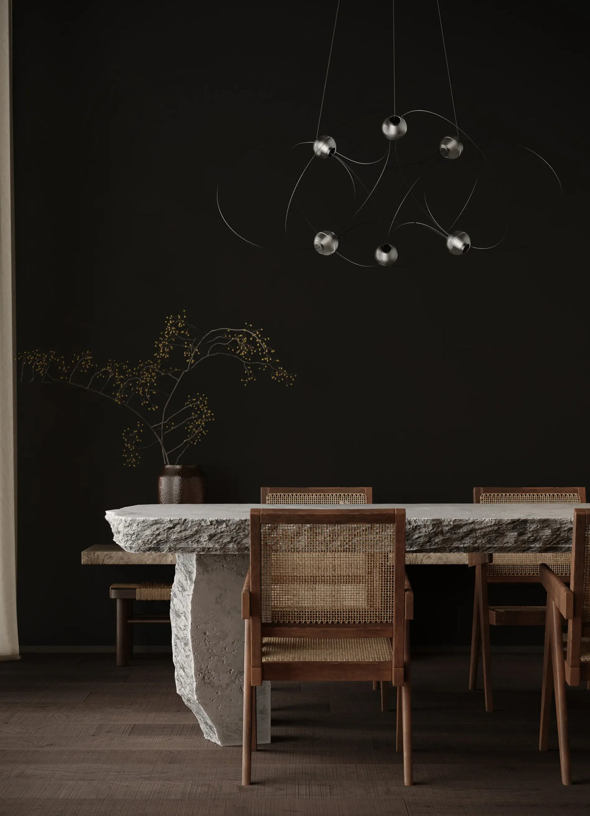Munari 6 pendant lamp detail