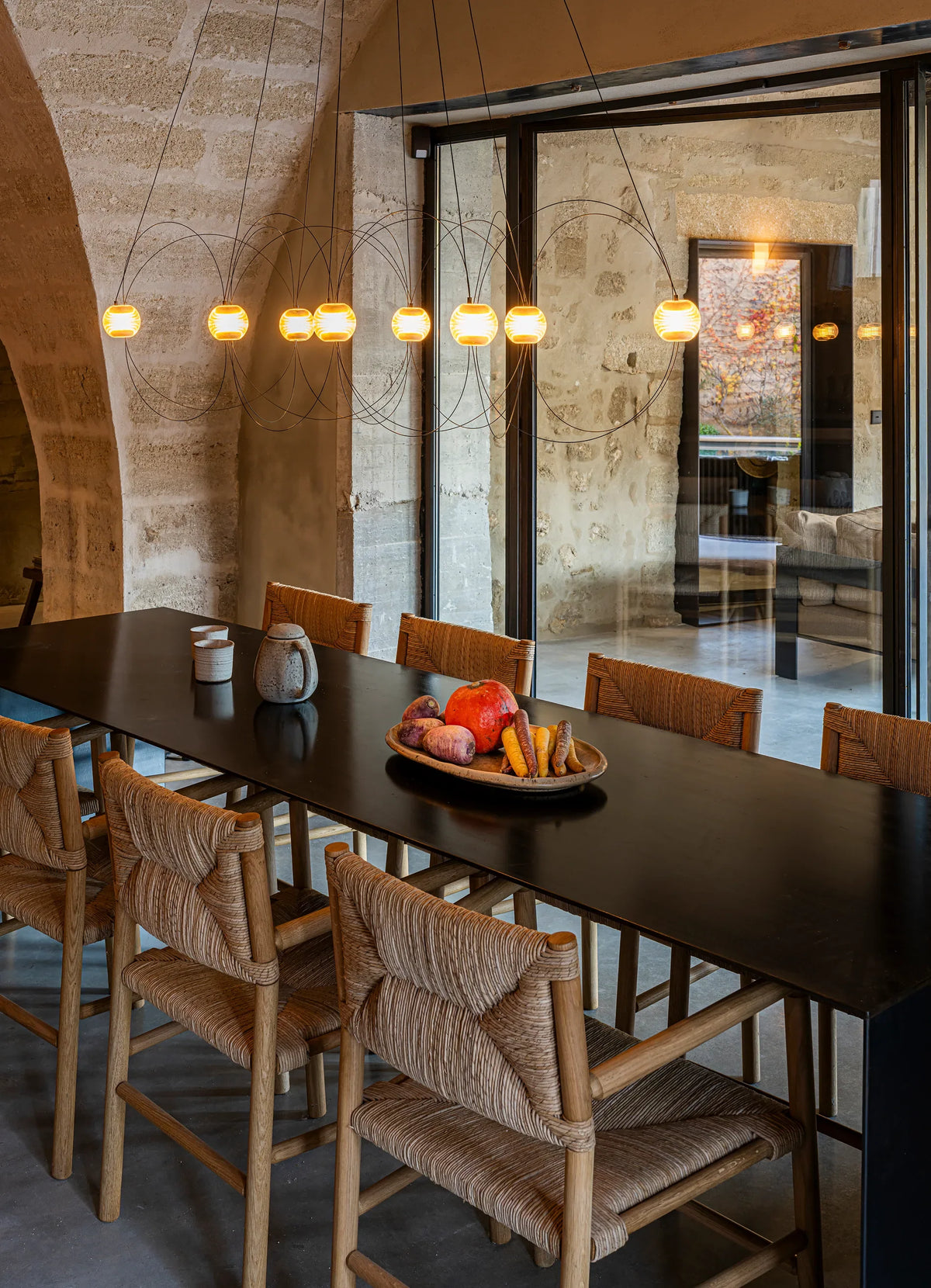 Munari 8 pendant lamp detail