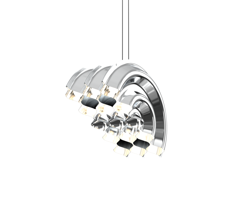 DOPPLER TRIPLE PENDANT BY DARMES | $4,900 - $10,900