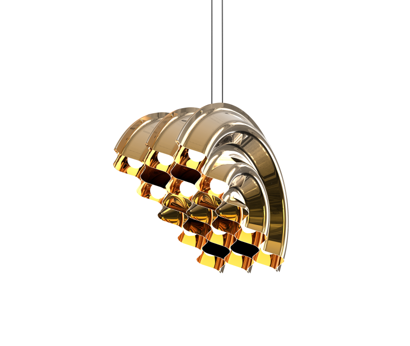 DOPPLER TRIPLE PENDANT BY DARMES | $4,900 - $10,900