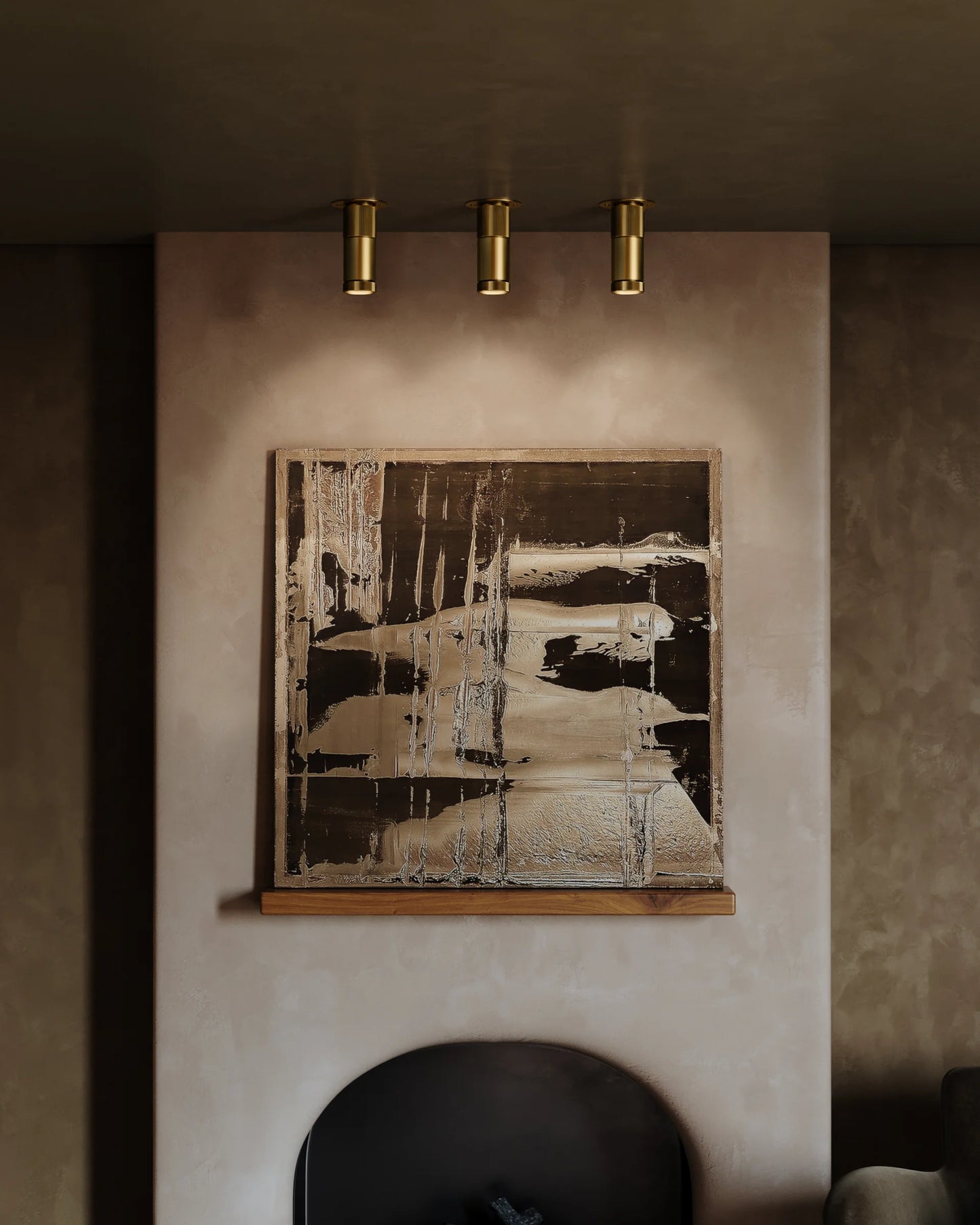 HUDSON VALLEY LIGHTING | DIGHTON FLUSHMOUNT - AGED BRASS | $294.00